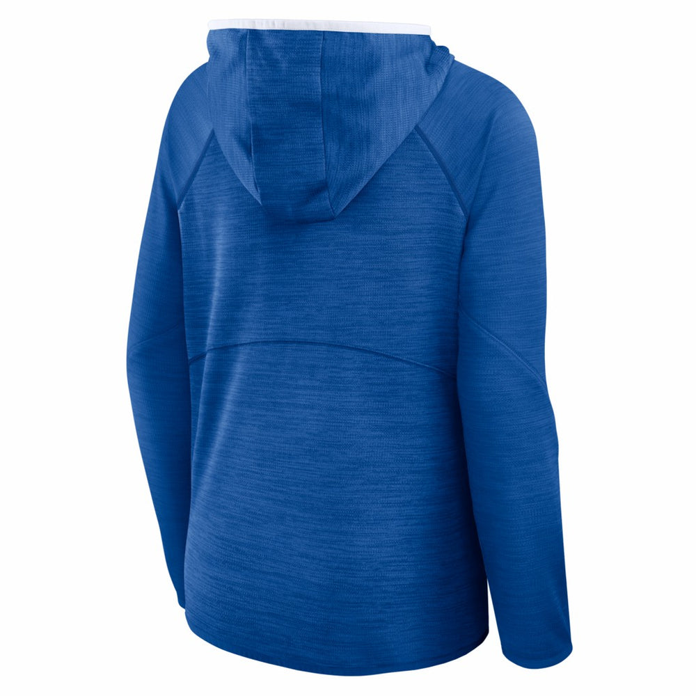 New York Giants Fanatics Women's Redzone End Around Pass Raglan Full-Zip Hoodie