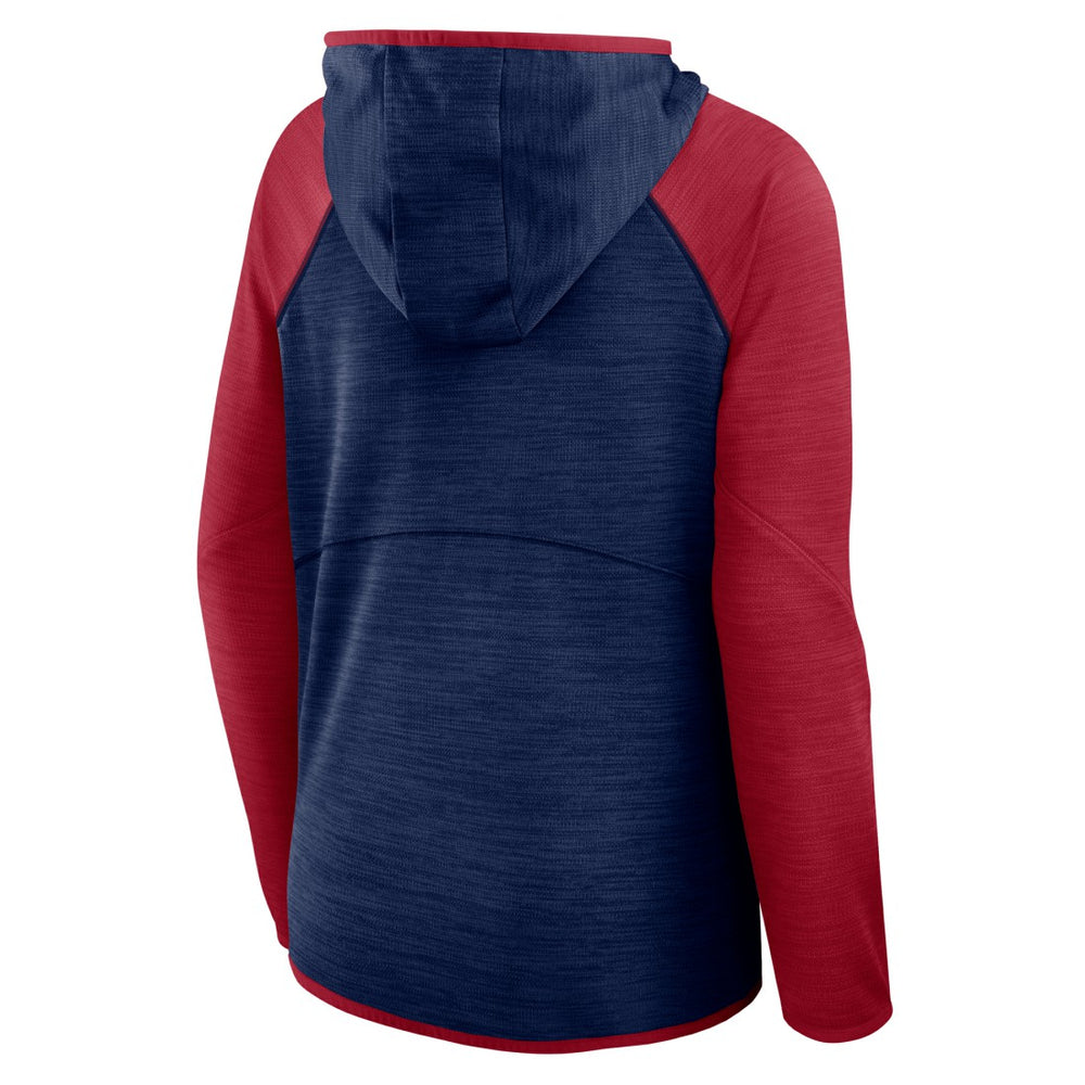 Houston Texans Fanatics Women's Redzone End Around Pass Raglan Full-Zip Hoodie