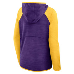 Minnesota Vikings Fanatics Women's Redzone End Around Pass Raglan Full-Zip Hoodie