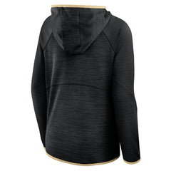 New Orleans Saints Fanatics Women's Redzone End Around Pass Raglan Full-Zip Hoodie