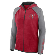 Tampa Bay Buccaneers Fanatics Women's Redzone End Around Pass Raglan Full-Zip Hoodie