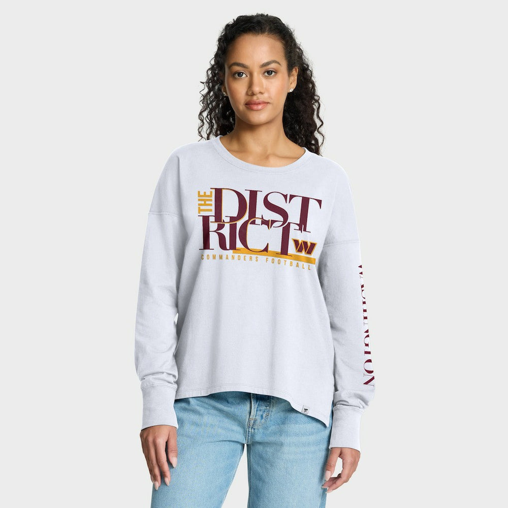 Washington Commanders Fanatics Women's Hometown Legacy Long Sleeve T-Shirt