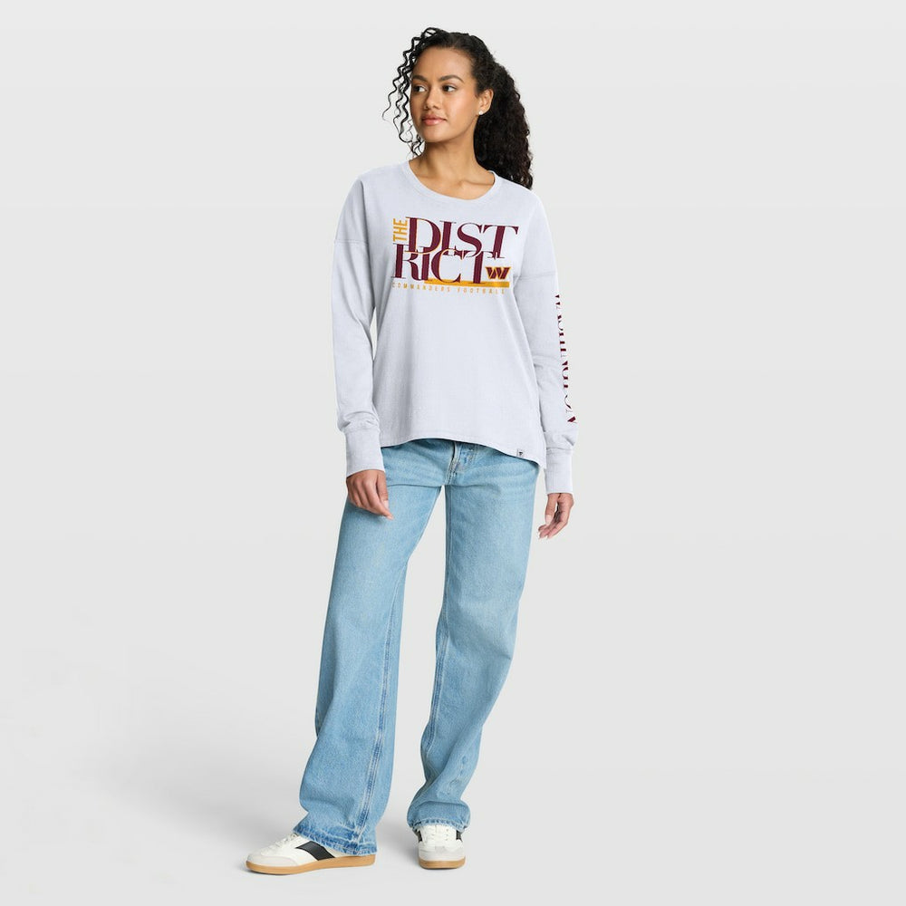 Washington Commanders Fanatics Women's Hometown Legacy Long Sleeve T-Shirt