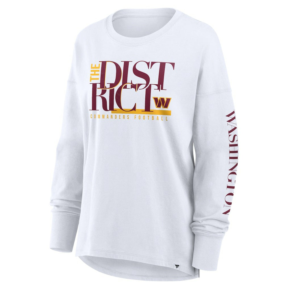 Washington Commanders Fanatics Women's Hometown Legacy Long Sleeve T-Shirt