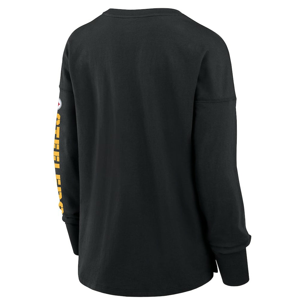 Pittsburgh Steelers Fanatics Women's Hometown Legacy Long Sleeve T-Shirt