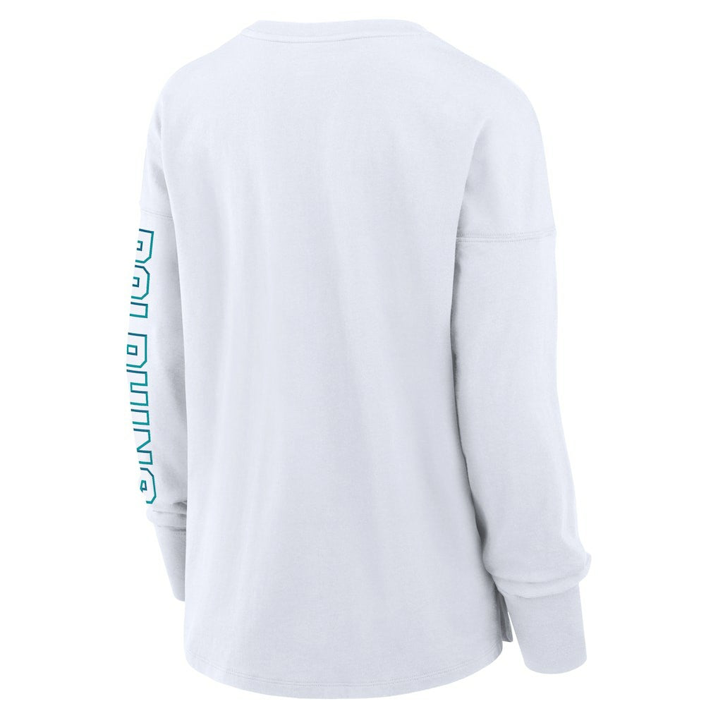 Miami Dolphins Fanatics Women's Hometown Legacy Long Sleeve T-Shirt