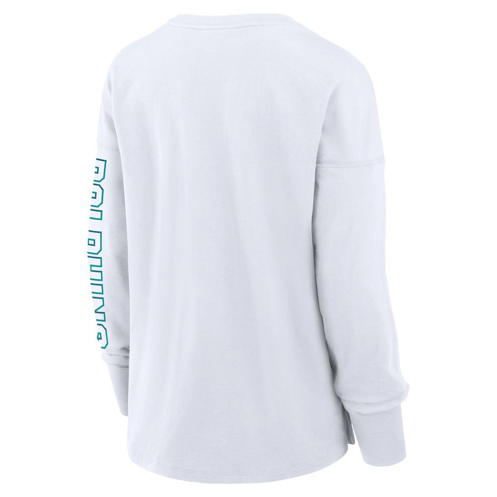 Miami Dolphins Fanatics Women's Hometown Legacy Long Sleeve T-Shirt