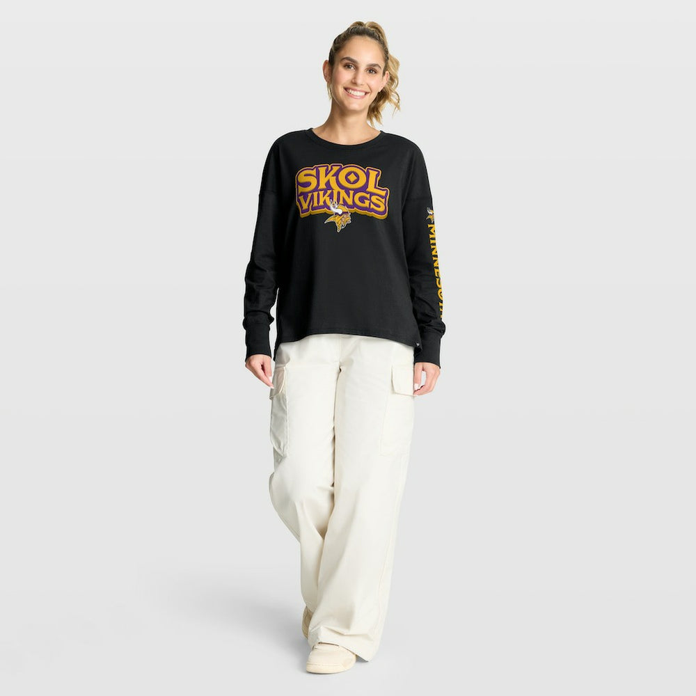 Minnesota Vikings Fanatics Women's Hometown Legacy Long Sleeve T-Shirt