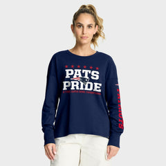 New England Patriots Fanatics Women's Hometown Legacy Long Sleeve T-Shirt