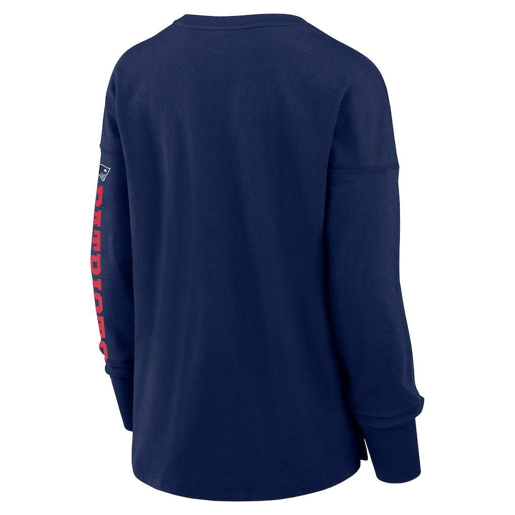 New England Patriots Fanatics Women's Hometown Legacy Long Sleeve T-Shirt