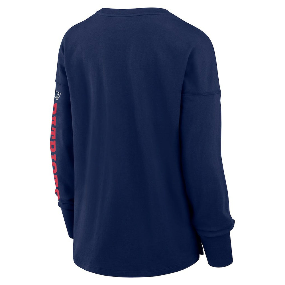 New England Patriots Fanatics Women's Hometown Legacy Long Sleeve T-Shirt