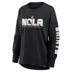 New Orleans Saints Fanatics Women's Hometown Legacy Long Sleeve T-Shirt