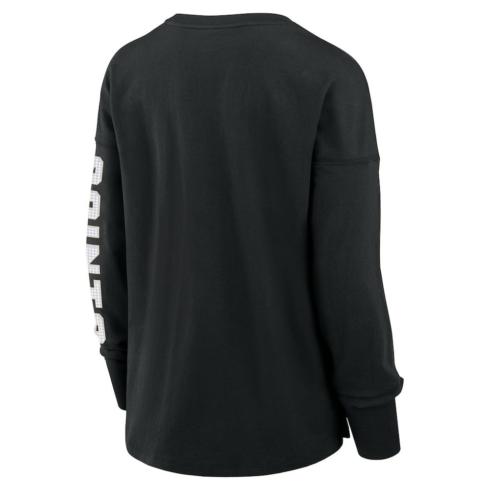 New Orleans Saints Fanatics Women's Hometown Legacy Long Sleeve T-Shirt
