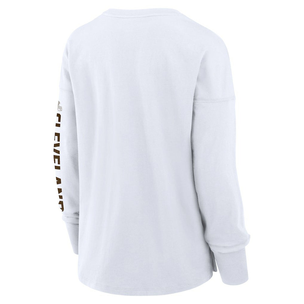 Cleveland Browns Fanatics Women's Hometown Legacy Long Sleeve T-Shirt