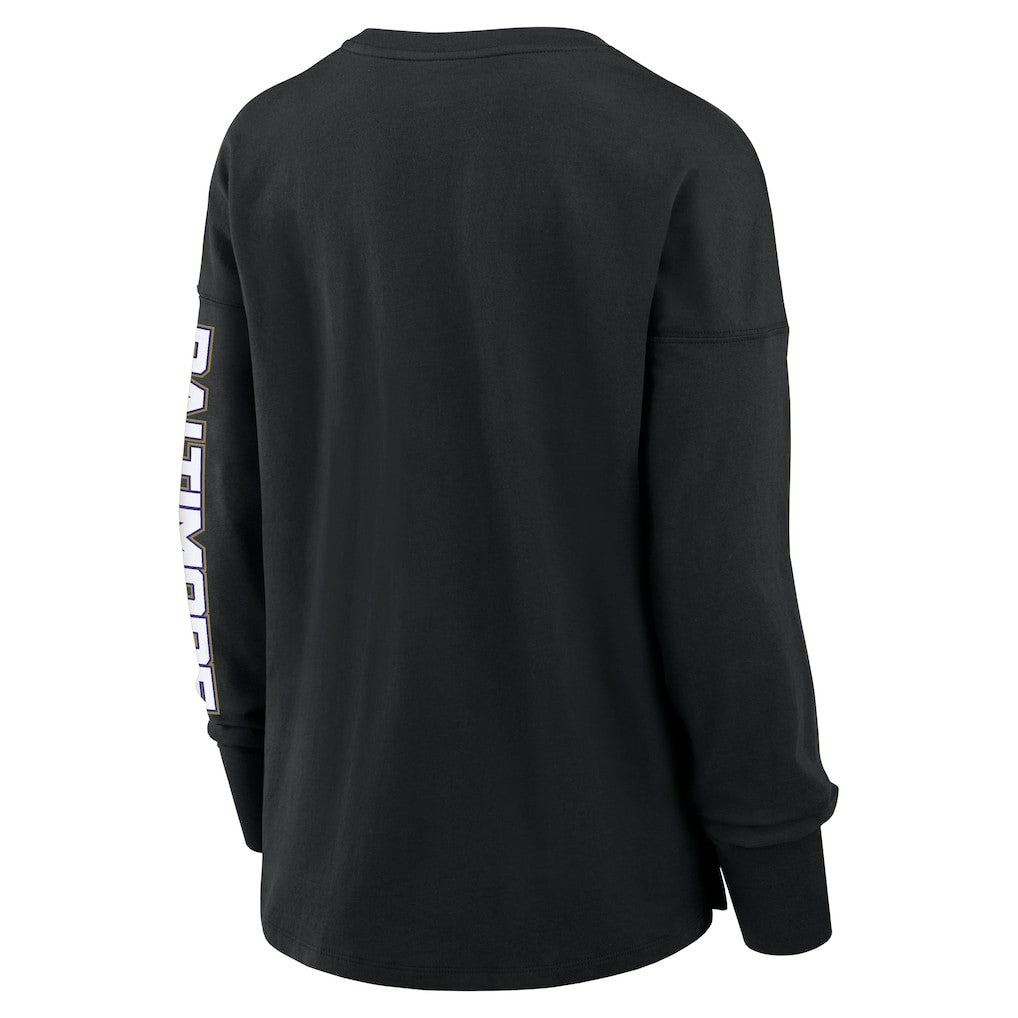 Baltimore Ravens Fanatics Women's Hometown Legacy Long Sleeve T-Shirt