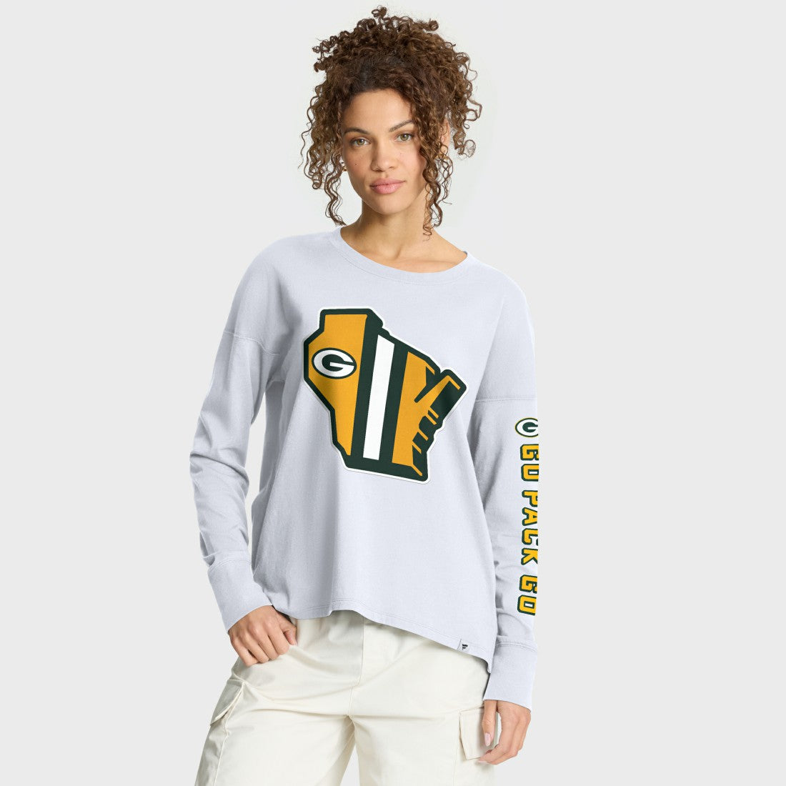 Green Bay Packers Fanatics Women's Hometown Legacy Long Sleeve T-Shirt