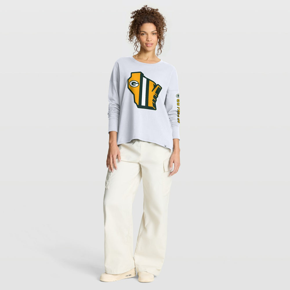 Green Bay Packers Fanatics Women's Hometown Legacy Long Sleeve T-Shirt