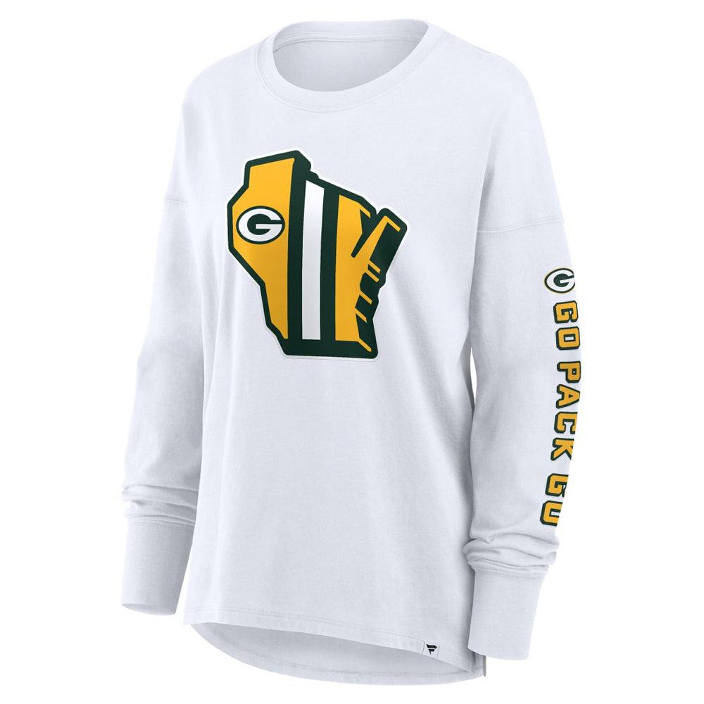 Green Bay Packers Fanatics Women's Hometown Legacy Long Sleeve T-Shirt