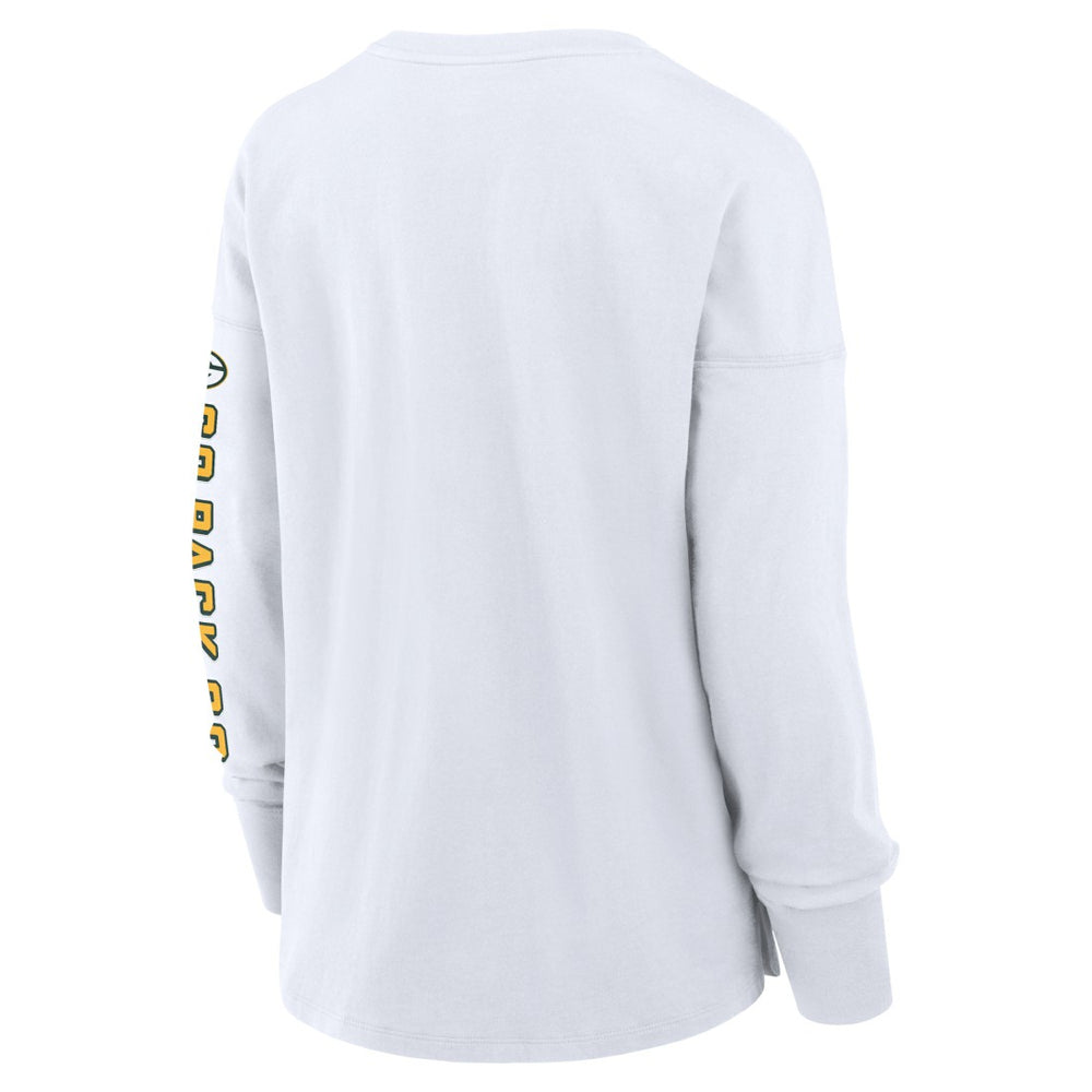 Green Bay Packers Fanatics Women's Hometown Legacy Long Sleeve T-Shirt