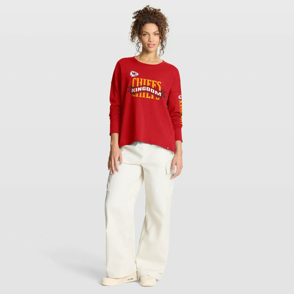 Kansas City Chiefs Fanatics Women's Hometown Legacy Long Sleeve T-Shirt