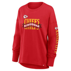 Kansas City Chiefs Fanatics Women's Hometown Legacy Long Sleeve T-Shirt