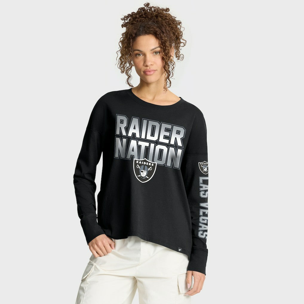 Las Vegas Raiders Fanatics Women's Hometown Legacy Long Sleeve T-Shirt