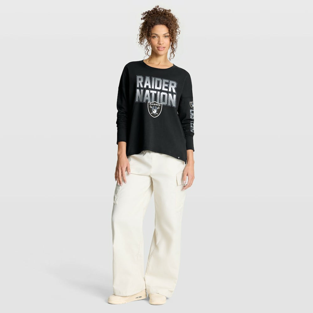 Las Vegas Raiders Fanatics Women's Hometown Legacy Long Sleeve T-Shirt
