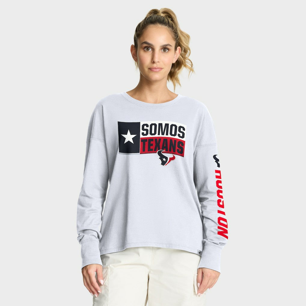Houston Texans Fanatics Women's Hometown Legacy Long Sleeve T-Shirt