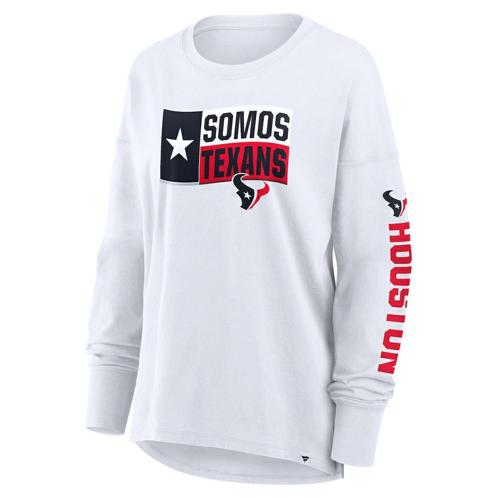 Houston Texans Fanatics Women's Hometown Legacy Long Sleeve T-Shirt