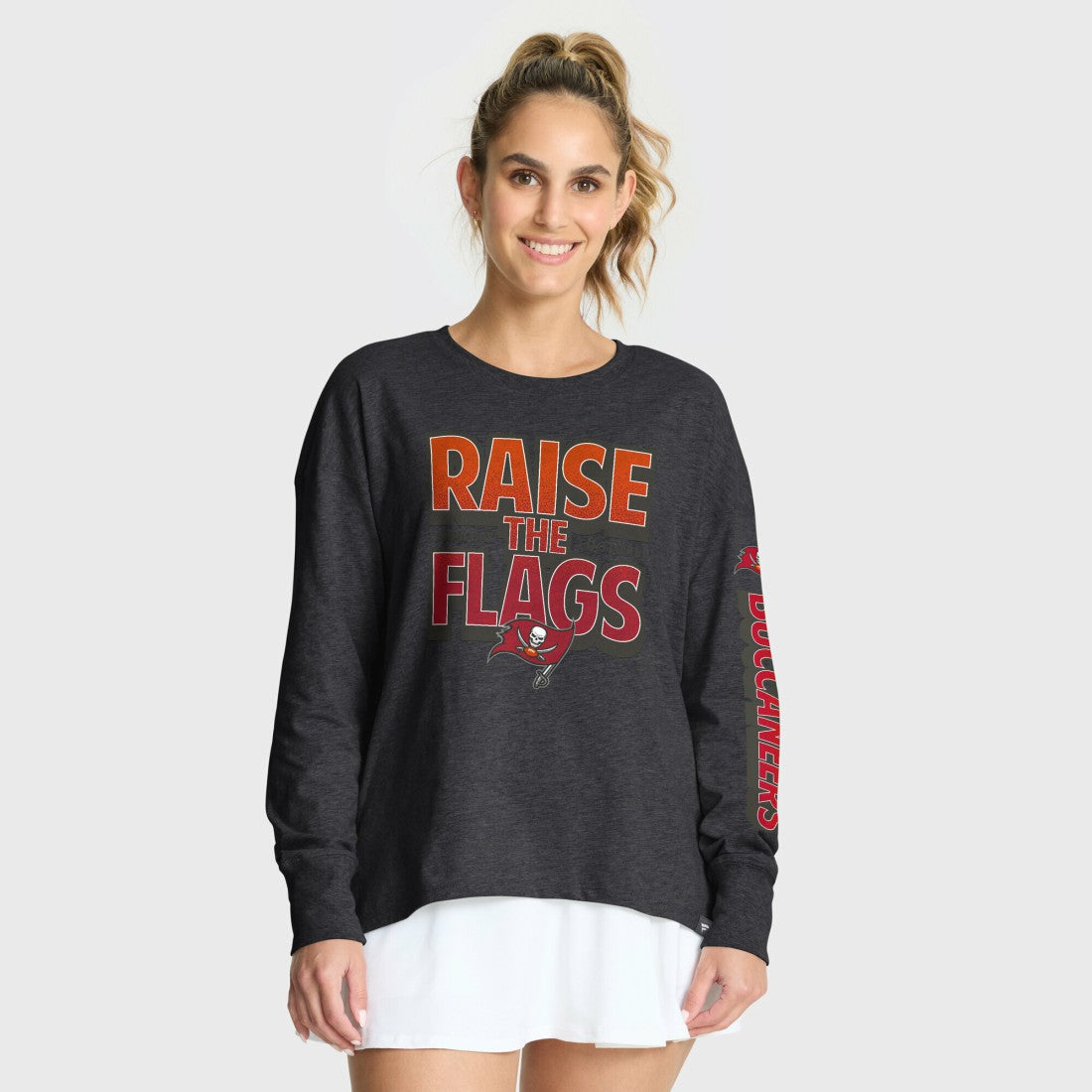 Tampa Bay Buccaneers Fanatics Women's Hometown Legacy Long Sleeve T-Shirt