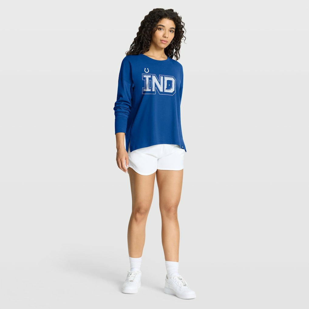 Indianapolis Colts Fanatics Women's Hometown Legacy Long Sleeve T-Shirt