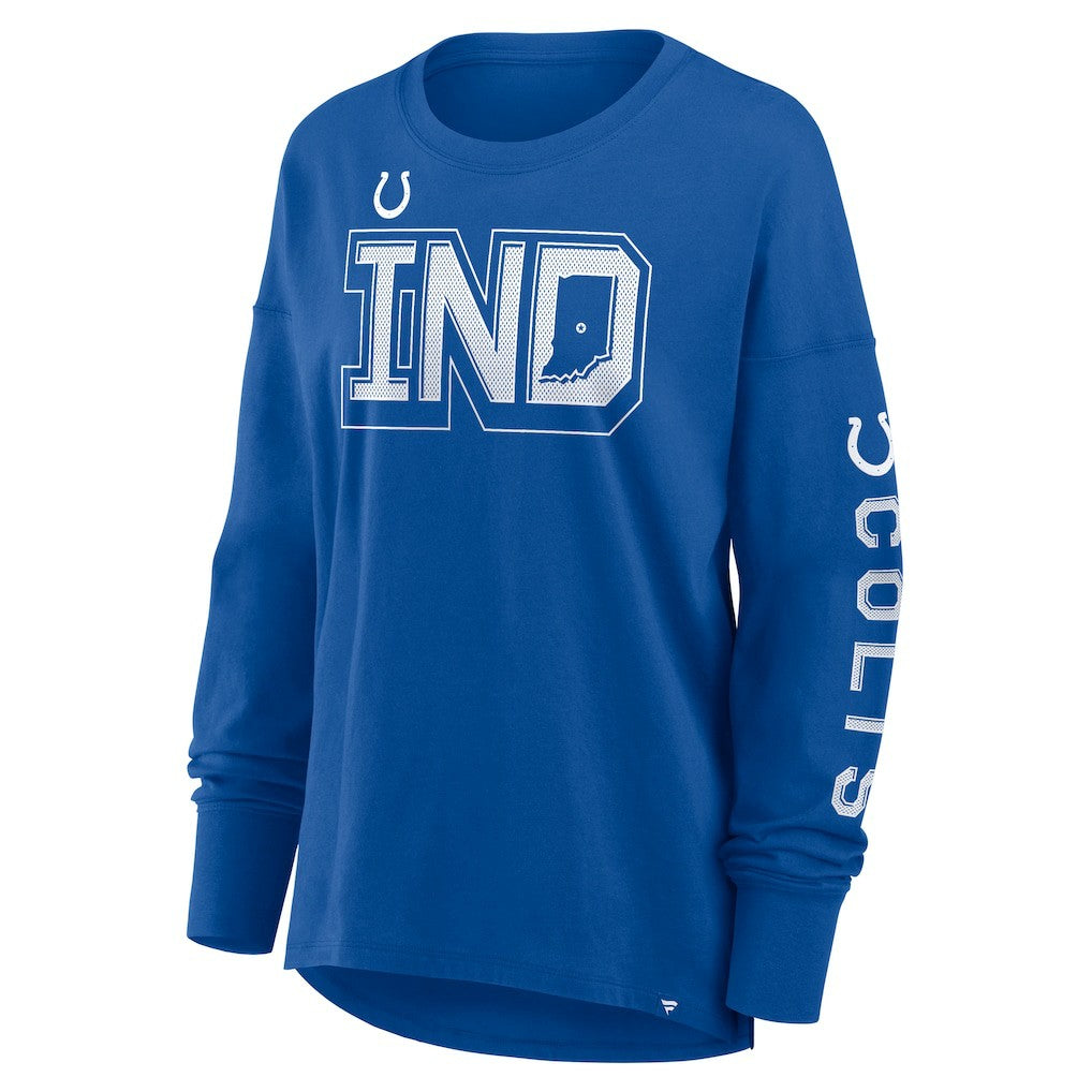 Indianapolis Colts Fanatics Women's Hometown Legacy Long Sleeve T-Shirt
