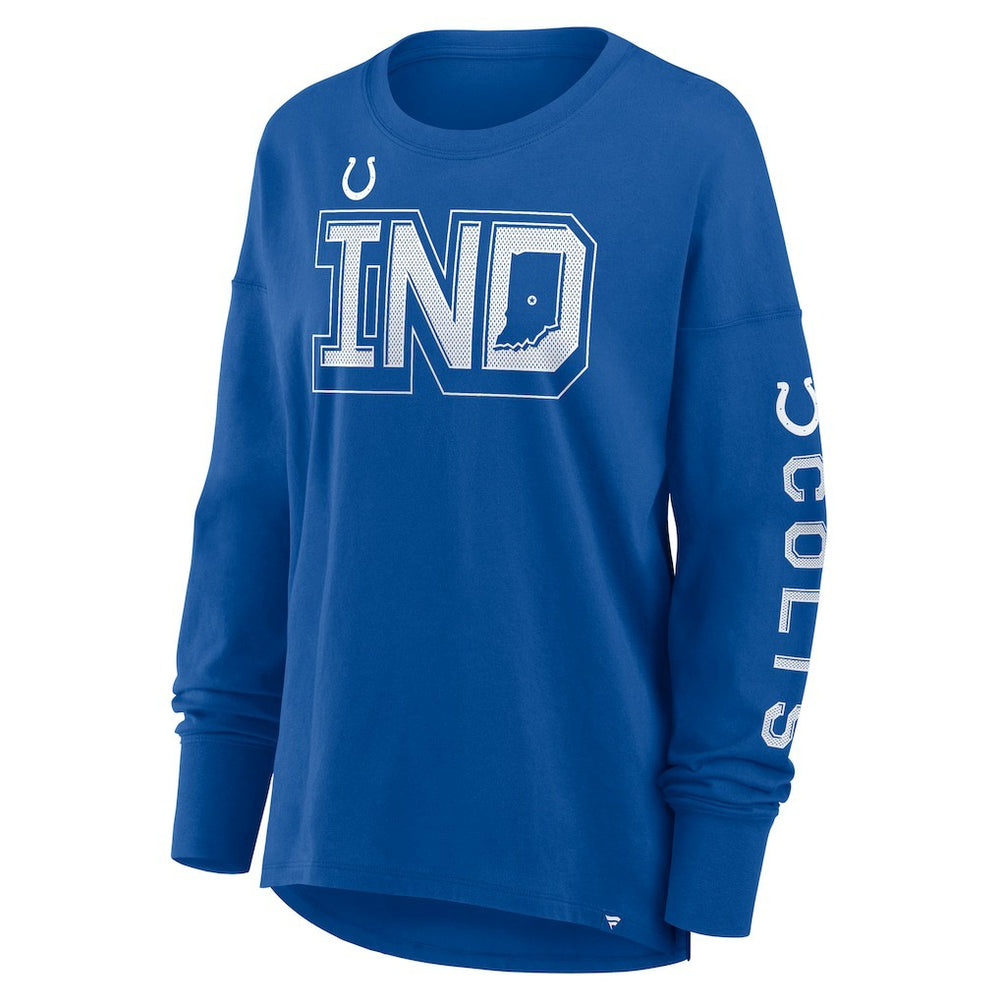 Indianapolis Colts Fanatics Women's Hometown Legacy Long Sleeve T-Shirt