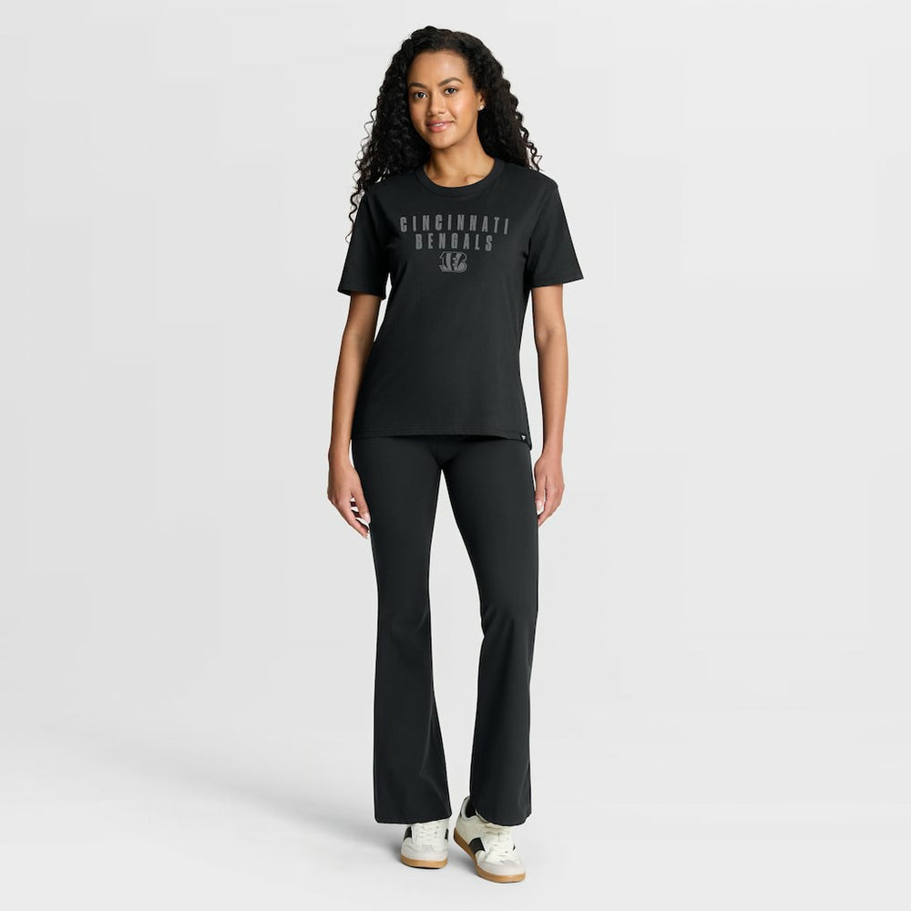 Cincinnati Bengals Fanatics Women's Blackout Kneel Down Legacy T-Shirt