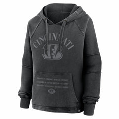 Cincinnati Bengals Fanatics Women's Oversized Raglan Gridiron Hoodie