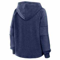 Denver Broncos Fanatics Women's Oversized Raglan Gridiron Hoodie