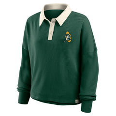 Green Bay Packers Fanatics Women's Oversized Hometown Premium Thermal Long Sleeve Shirt