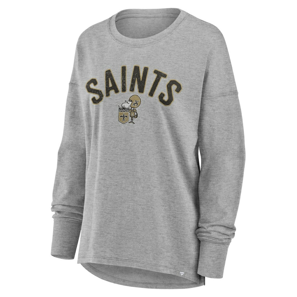 New Orleans Saints Fanatics Women's Hometown Legacy Long Sleeve T-Shirt