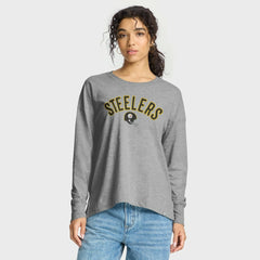 Pittsburgh Steelers Fanatics Women's Hometown Legacy Long Sleeve T-Shirt