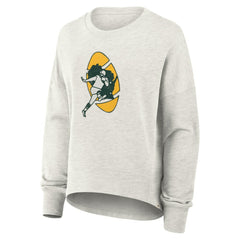Green Bay Packers Fanatics Women's Oversized Hometown Pullover Sweatshirt