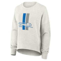 Detroit Lions Fanatics Women's Oversized Hometown Pullover Sweatshirt