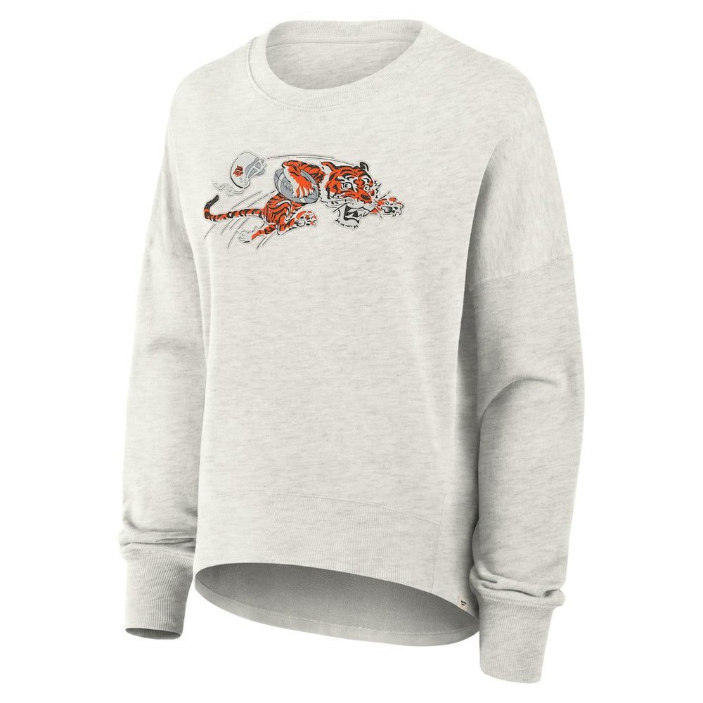 Cincinnati Bengals Fanatics Women's Oversized Hometown Pullover Sweatshirt