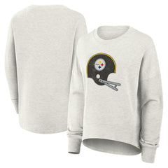 Pittsburgh Steelers Fanatics Women's Oversized Hometown Pullover Sweatshirt