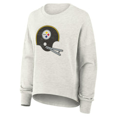 Pittsburgh Steelers Fanatics Women's Oversized Hometown Pullover Sweatshirt