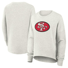 San Francisco 49ers Fanatics Women's Oversized Hometown Pullover Sweatshirt