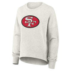 San Francisco 49ers Fanatics Women's Oversized Hometown Pullover Sweatshirt