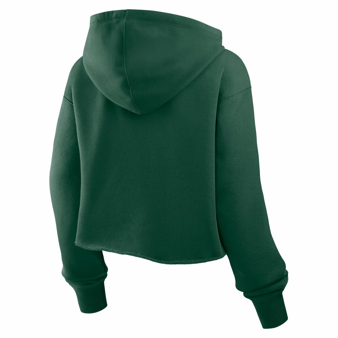 Green Bay Packers Fanatics Women's Oversized Hometown Heritage Cropped Hoodie
