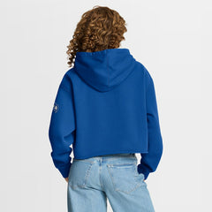 Seattle Seahawks Fanatics Women's Oversized Hometown Heritage Cropped Hoodie