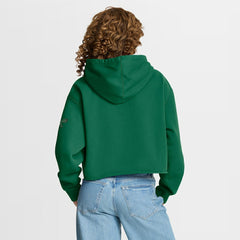 Philadelphia Eagles Fanatics Women's Oversized Hometown Heritage Cropped Hoodie