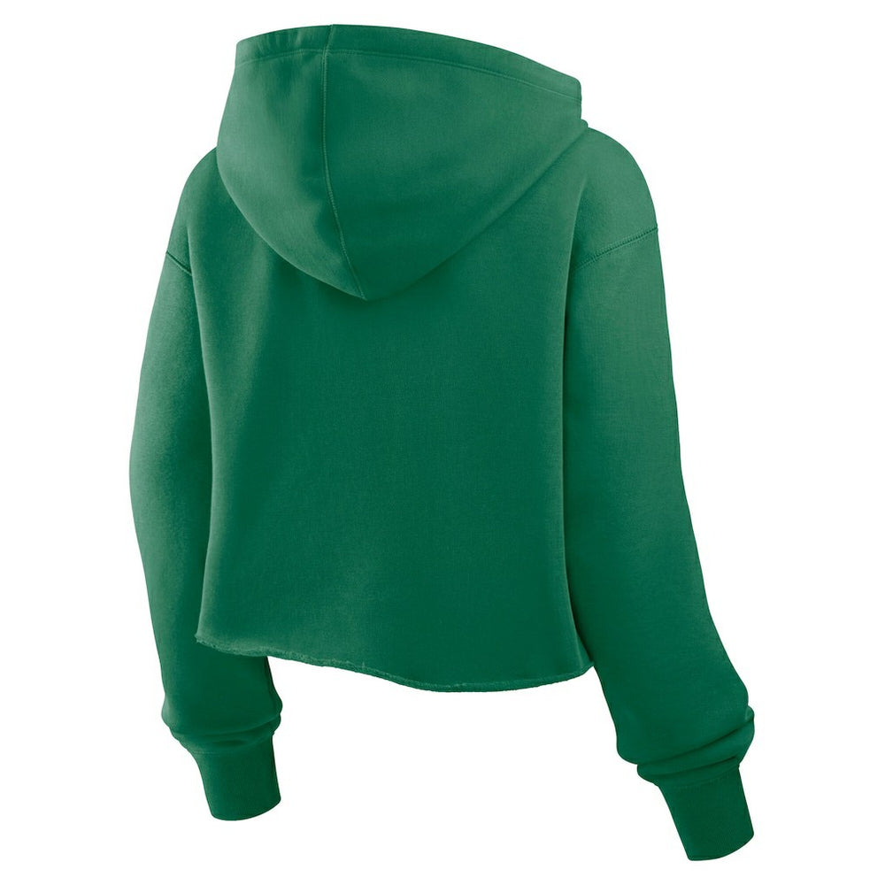 Philadelphia Eagles Fanatics Women's Oversized Hometown Heritage Cropped Hoodie